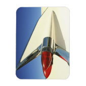 Magnet Flexible Graphique : Gros plan sur l'aileron et le feu arri (Vertical)
