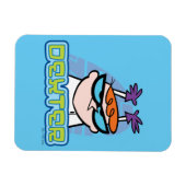 Magnet Flexible Graphique Nom du caractère de Dexter (Horizontal)