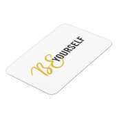 Magnet Flexible Graphique urbain, simple et moderne de Be Yourself (Côté Gauche)