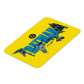 Magnet Flexible Graphisme Batman Légendes Pour Toujours (Côté Gauche)