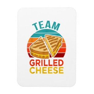 Magnet Flexible Graphisme de l'amoureux du sandwich au fromage gri