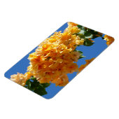 Magnet Flexible Grappe de Fleur Tropicale de Bougainvillée Dorée (Côté Gauche)