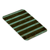 Magnet Flexible Grate d'air turquoise contemporaine (Côté Droit)