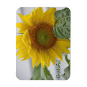 Magnet Flexible Gratitude des tournesols (Vertical)