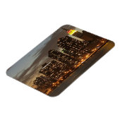 Magnet Flexible Gratte-ciel de Manhattan la nuit (Côté Gauche)