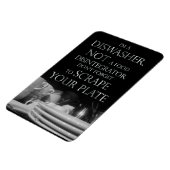 Magnet Flexible Grattez votre plaque 2 (lave-vaisselle magnétique) (Côté Gauche)