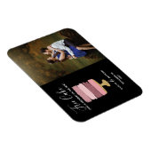 Magnet Flexible Gratuit Gâteau Amusant Photo Moderne Mariage Enreg (Côté Droit)