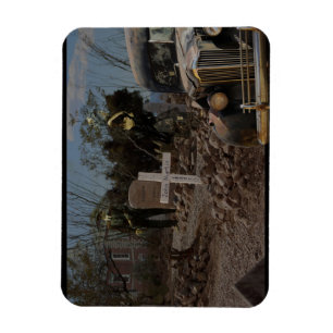 Magnet Flexible Graveyard hanté à Tombstone
