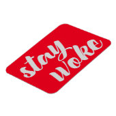 Magnet Flexible Gray Stay Woke (Côté Gauche)