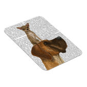 Magnet Flexible Great Dane et Chihuahua (Côté Droit)