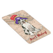 Magnet Flexible Great Dane Pirate (Côté Droit)
