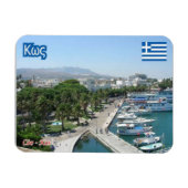 Magnet Flexible Grèce - Coo - Kos - île - (Horizontal)