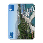 Magnet Flexible Grèce - Coo - Kos - île - (Vertical)