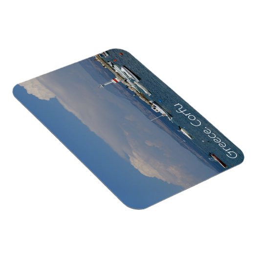 Magnet Flexible Grèce, Corfou, Ancien phare, Aimant (Côté Droit)