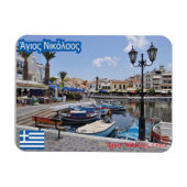 Magnet Flexible Grèce - Crète - Agios Nikolaos - (Horizontal)
