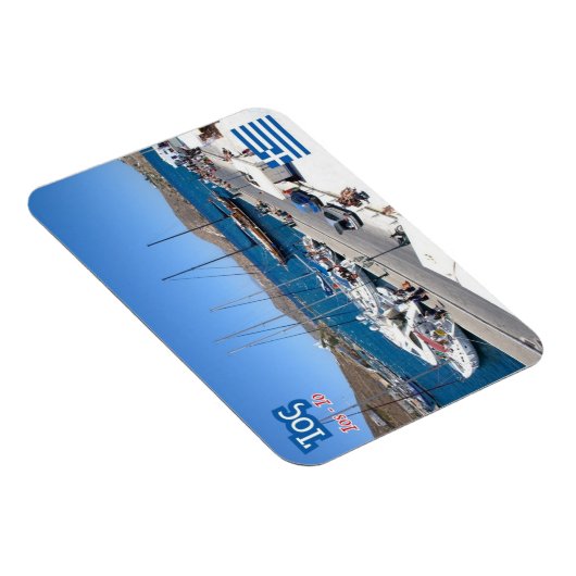 Magnet Flexible Grèce - Ios - île (Côté Droit)