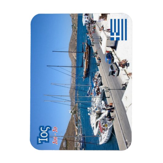 Magnet Flexible Grèce - Ios - île (Vertical)