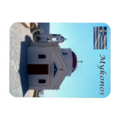Magnet Flexible Grèce - Mykonos - Monastère - (Horizontal)