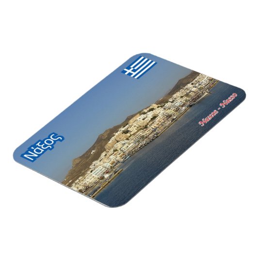 Magnet Flexible Grèce - Naxos - (Côté Gauche)