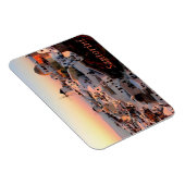 Magnet Flexible Grèce - Santorin - Thera - Thira - Oia - (Côté Droit)