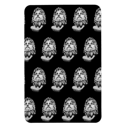 Magnet Flexible Greco Roman Bust (Vertical)
