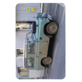 Magnet Flexible Green Land Rover (Vertical)