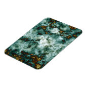 Magnet Flexible Green Marble Texture (Côté Gauche)