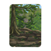 Magnet Flexible Green Woods (Vertical)