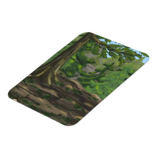 Magnet Flexible Green Woods (Côté Gauche)