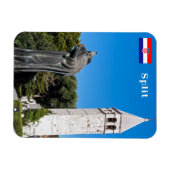 Magnet Flexible Grégoire de statue de Nin à Split - Dalmatie, Croa (Horizontal)