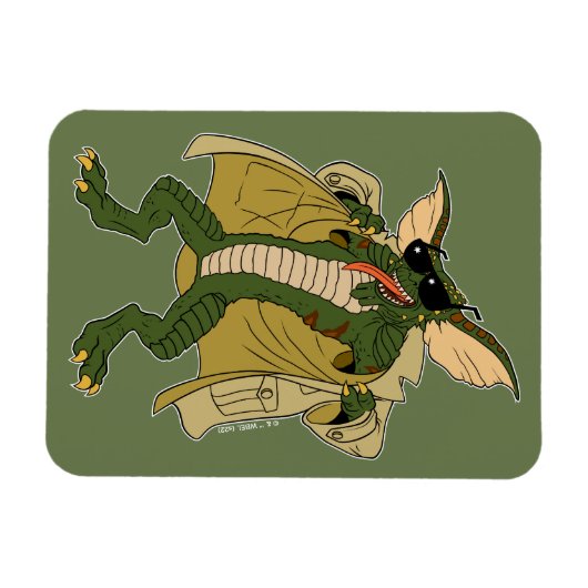 Magnet Flexible Gremlins | Cachet à tranchée Flash (Horizontal)