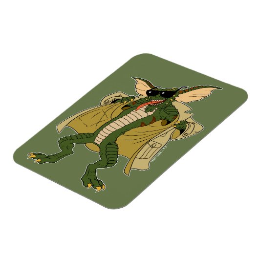 Magnet Flexible Gremlins | Cachet à tranchée Flash (Côté Gauche)