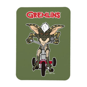 Magnet Flexible Gremlins   Tricycle de montage en bande