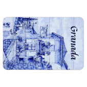 Magnet Flexible Grenade, Espagne (Horizontal)