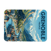 Magnet Flexible Grenoble France (Horizontal)