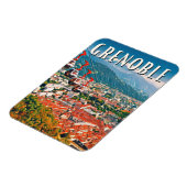 Magnet Flexible Grenoble Photo Vintage (Côté Gauche)