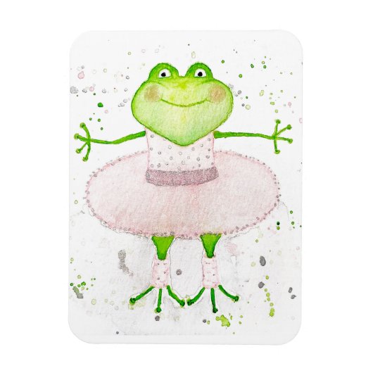 Magnet Flexible Grenouille de Ballerina (Vertical)
