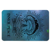 Magnet Flexible Grenouille zen de paix intérieure (Horizontal)