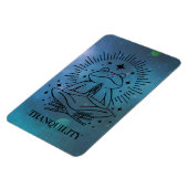 Magnet Flexible Grenouille zen tranquille (Côté Gauche)