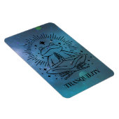 Magnet Flexible Grenouille zen tranquille (Côté Droit)