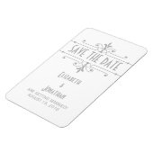 Magnet Flexible Grey v2 Fancy Ornamental Enregistrer l'aimant de d (Côté Gauche)