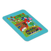 Magnet Flexible Grille | Graphique BD (Côté Droit)