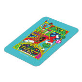 Magnet Flexible Grille | Graphique BD (Côté Gauche)