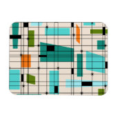 Magnet Flexible Grille rétro et Starbursts (Horizontal)