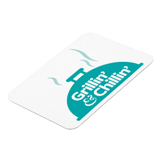 Magnet Flexible Grillin' & Chillin' (Côté Gauche)