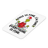 Magnet Flexible Grinch | Everything is Fine (Côté Gauche)