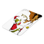 Magnet Flexible Grinch Prepares Max the Reindeer (Côté Gauche)