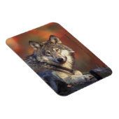 Magnet Flexible Gris loup aimant (Côté Droit)