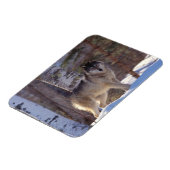 Magnet Flexible Gris loup aimant (Côté Gauche)