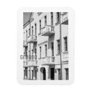 Magnet Flexible Grodno Biélorussie Architecture Minimalisme Monoch